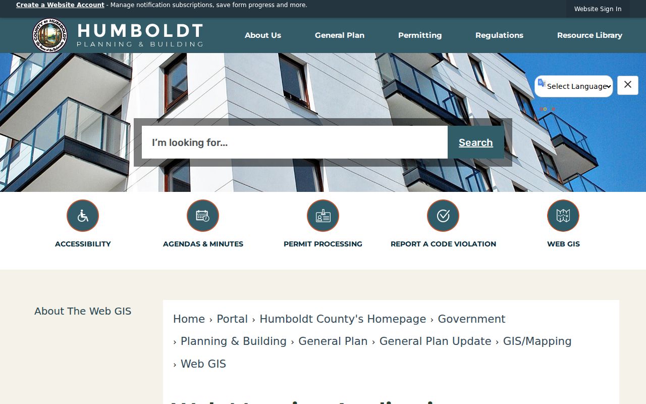 Eureka residents directory Humboldt parcel GIS